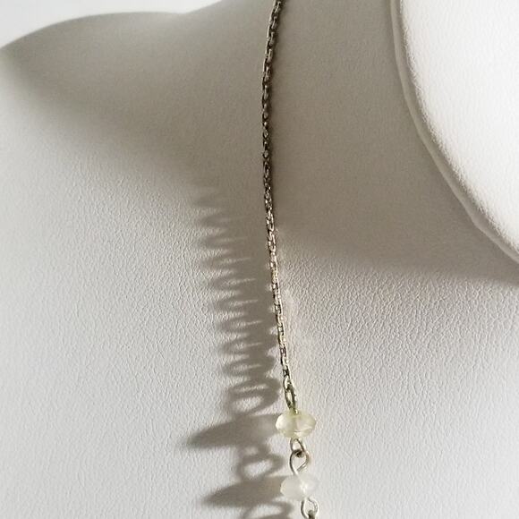 Avon SH silvertone necklace 15" w/ 2 1/2" ex. 1.1780 - Picture 4 of 10